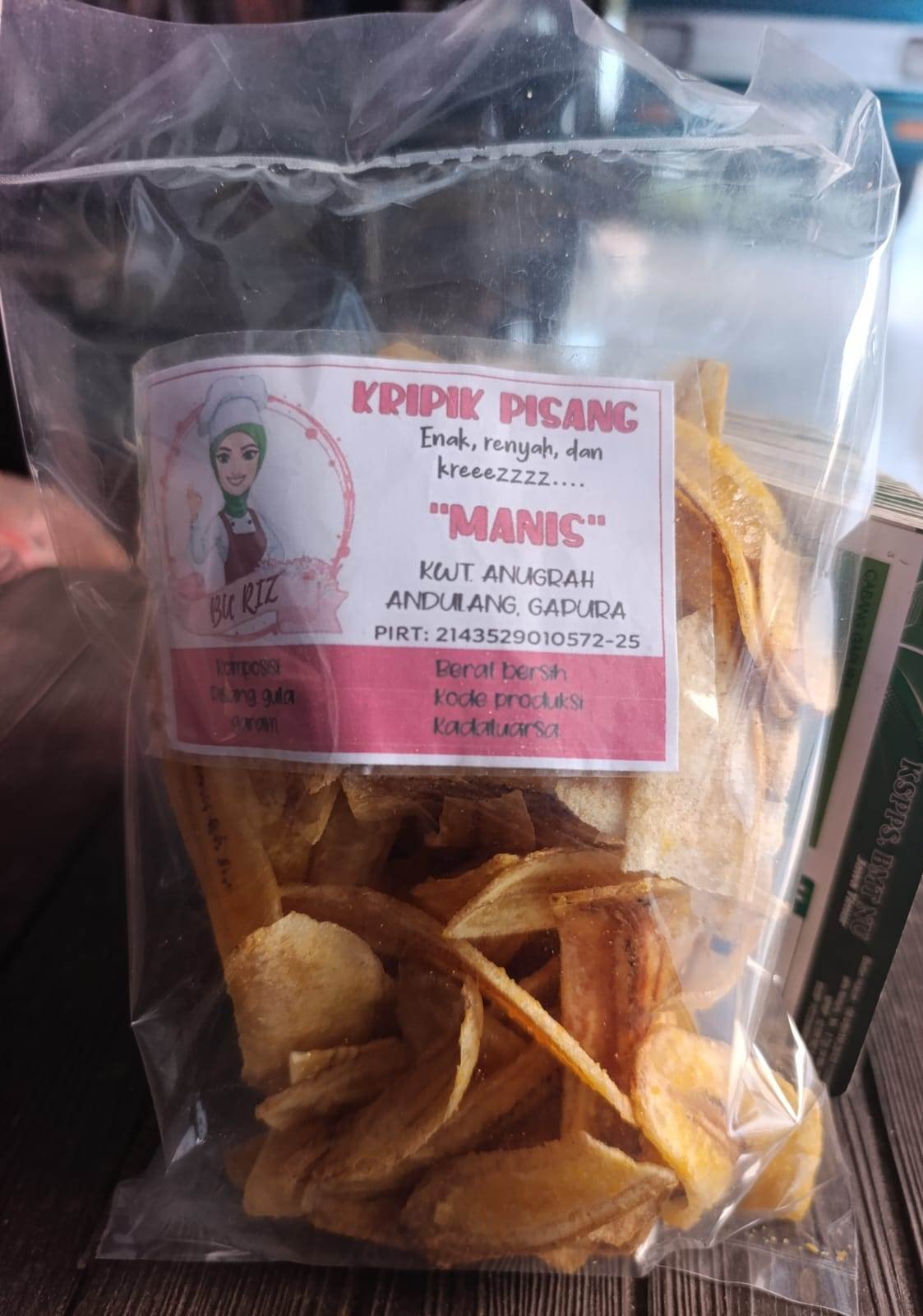 KRIPIK PISANG MASIN